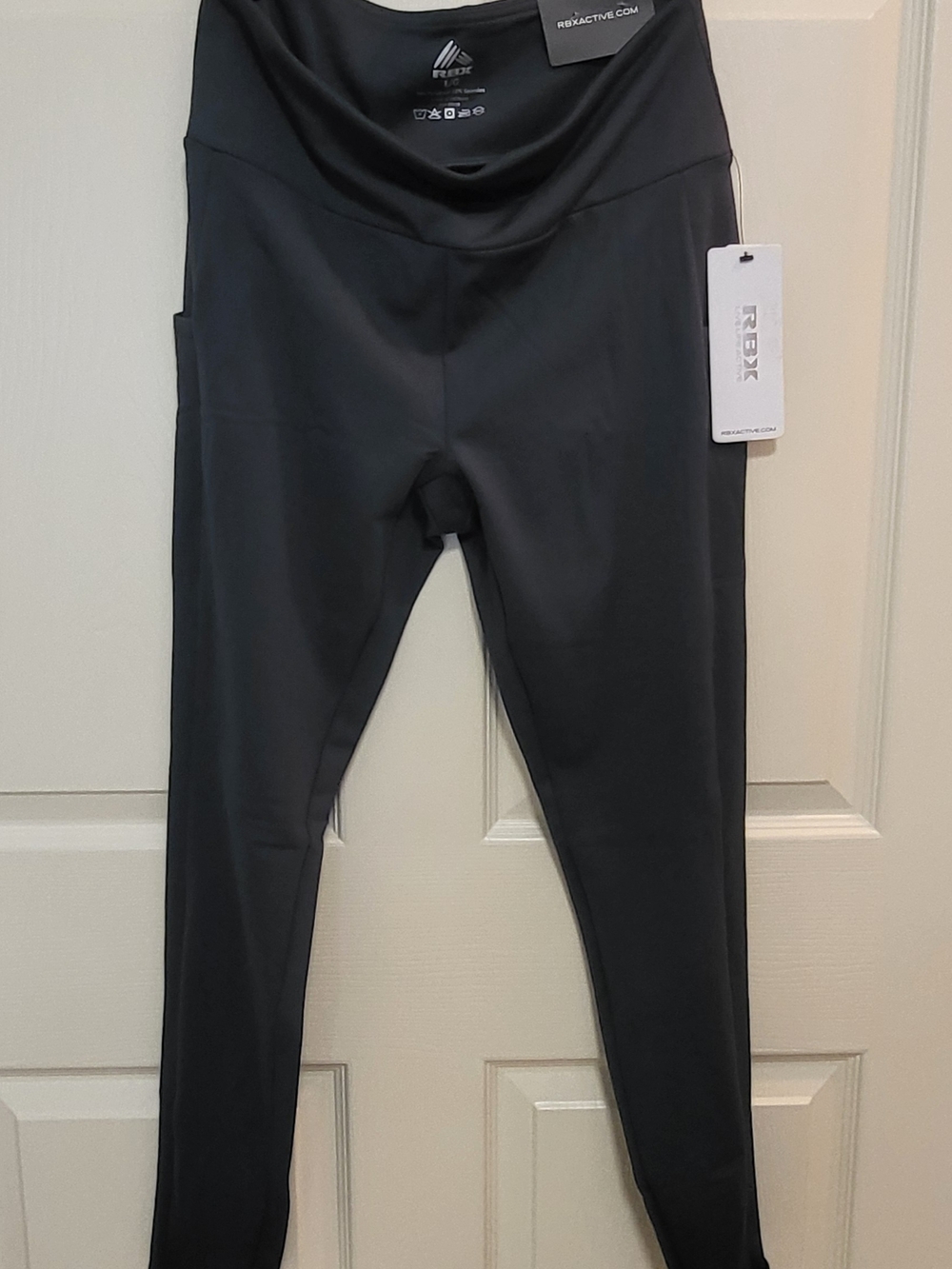 NWT Woman's Performance Leggings Slate Gray L